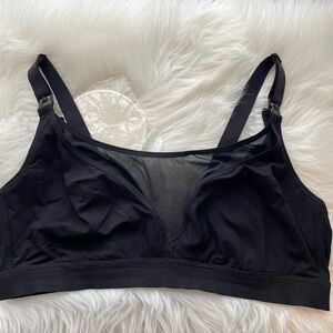 Mom Cozy Soft & Cool Breeze Pumping & Nursing Bra 2XL